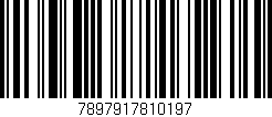 Código de barras (EAN, GTIN, SKU, ISBN): '7897917810197'