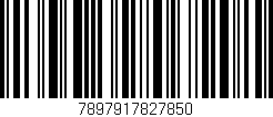 Código de barras (EAN, GTIN, SKU, ISBN): '7897917827850'