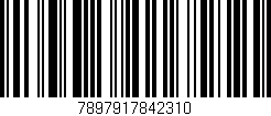 Código de barras (EAN, GTIN, SKU, ISBN): '7897917842310'