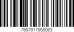 Código de barras (EAN, GTIN, SKU, ISBN): '7897917858083'
