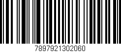 Código de barras (EAN, GTIN, SKU, ISBN): '7897921302060'