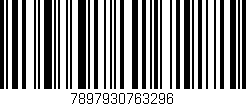 Código de barras (EAN, GTIN, SKU, ISBN): '7897930763296'