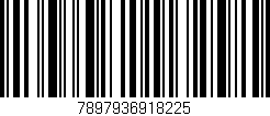 Código de barras (EAN, GTIN, SKU, ISBN): '7897936918225'