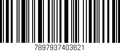 Código de barras (EAN, GTIN, SKU, ISBN): '7897937403621'