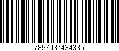 Código de barras (EAN, GTIN, SKU, ISBN): '7897937434335'