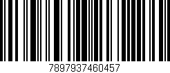 Código de barras (EAN, GTIN, SKU, ISBN): '7897937460457'