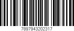 Código de barras (EAN, GTIN, SKU, ISBN): '7897943202317'