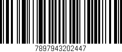 Código de barras (EAN, GTIN, SKU, ISBN): '7897943202447'