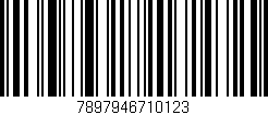 Código de barras (EAN, GTIN, SKU, ISBN): '7897946710123'