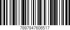 Código de barras (EAN, GTIN, SKU, ISBN): '7897947606517'