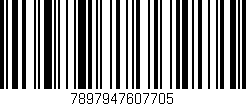 Código de barras (EAN, GTIN, SKU, ISBN): '7897947607705'