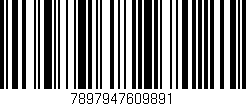 Código de barras (EAN, GTIN, SKU, ISBN): '7897947609891'