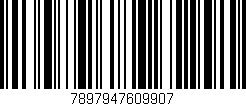 Código de barras (EAN, GTIN, SKU, ISBN): '7897947609907'