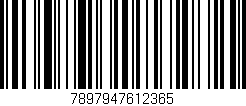 Código de barras (EAN, GTIN, SKU, ISBN): '7897947612365'