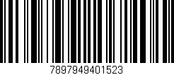 Código de barras (EAN, GTIN, SKU, ISBN): '7897949401523'