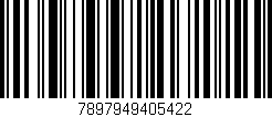 Código de barras (EAN, GTIN, SKU, ISBN): '7897949405422'