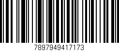 Código de barras (EAN, GTIN, SKU, ISBN): '7897949417173'