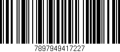 Código de barras (EAN, GTIN, SKU, ISBN): '7897949417227'