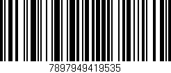 Código de barras (EAN, GTIN, SKU, ISBN): '7897949419535'
