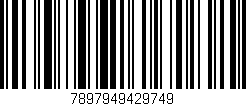 Código de barras (EAN, GTIN, SKU, ISBN): '7897949429749'