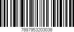 Código de barras (EAN, GTIN, SKU, ISBN): '7897953203038'