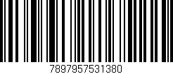Código de barras (EAN, GTIN, SKU, ISBN): '7897957531380'