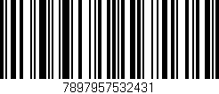 Código de barras (EAN, GTIN, SKU, ISBN): '7897957532431'