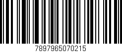 Código de barras (EAN, GTIN, SKU, ISBN): '7897965070215'