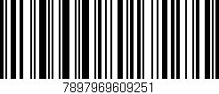 Código de barras (EAN, GTIN, SKU, ISBN): '7897969609251'