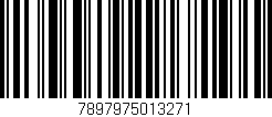 Código de barras (EAN, GTIN, SKU, ISBN): '7897975013271'