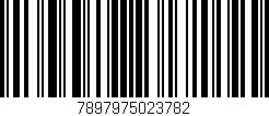 Código de barras (EAN, GTIN, SKU, ISBN): '7897975023782'
