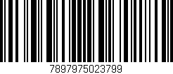 Código de barras (EAN, GTIN, SKU, ISBN): '7897975023799'