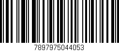 Código de barras (EAN, GTIN, SKU, ISBN): '7897975044053'