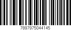 Código de barras (EAN, GTIN, SKU, ISBN): '7897975044145'