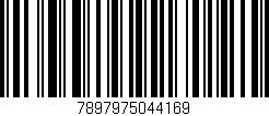 Código de barras (EAN, GTIN, SKU, ISBN): '7897975044169'