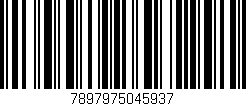 Código de barras (EAN, GTIN, SKU, ISBN): '7897975045937'