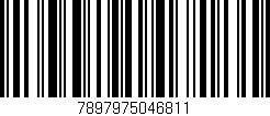 Código de barras (EAN, GTIN, SKU, ISBN): '7897975046811'