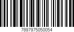 Código de barras (EAN, GTIN, SKU, ISBN): '7897975050054'