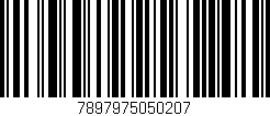 Código de barras (EAN, GTIN, SKU, ISBN): '7897975050207'