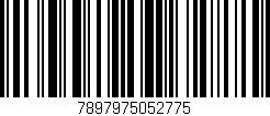 Código de barras (EAN, GTIN, SKU, ISBN): '7897975052775'