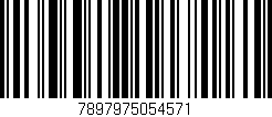 Código de barras (EAN, GTIN, SKU, ISBN): '7897975054571'