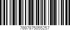 Código de barras (EAN, GTIN, SKU, ISBN): '7897975055257'