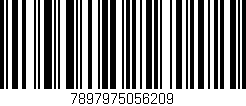 Código de barras (EAN, GTIN, SKU, ISBN): '7897975056209'