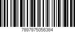Código de barras (EAN, GTIN, SKU, ISBN): '7897975056384'