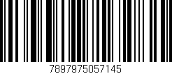 Código de barras (EAN, GTIN, SKU, ISBN): '7897975057145'