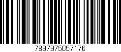 Código de barras (EAN, GTIN, SKU, ISBN): '7897975057176'