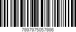 Código de barras (EAN, GTIN, SKU, ISBN): '7897975057886'