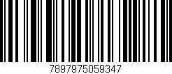 Código de barras (EAN, GTIN, SKU, ISBN): '7897975059347'
