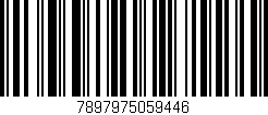 Código de barras (EAN, GTIN, SKU, ISBN): '7897975059446'