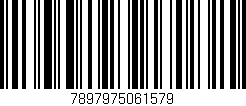 Código de barras (EAN, GTIN, SKU, ISBN): '7897975061579'